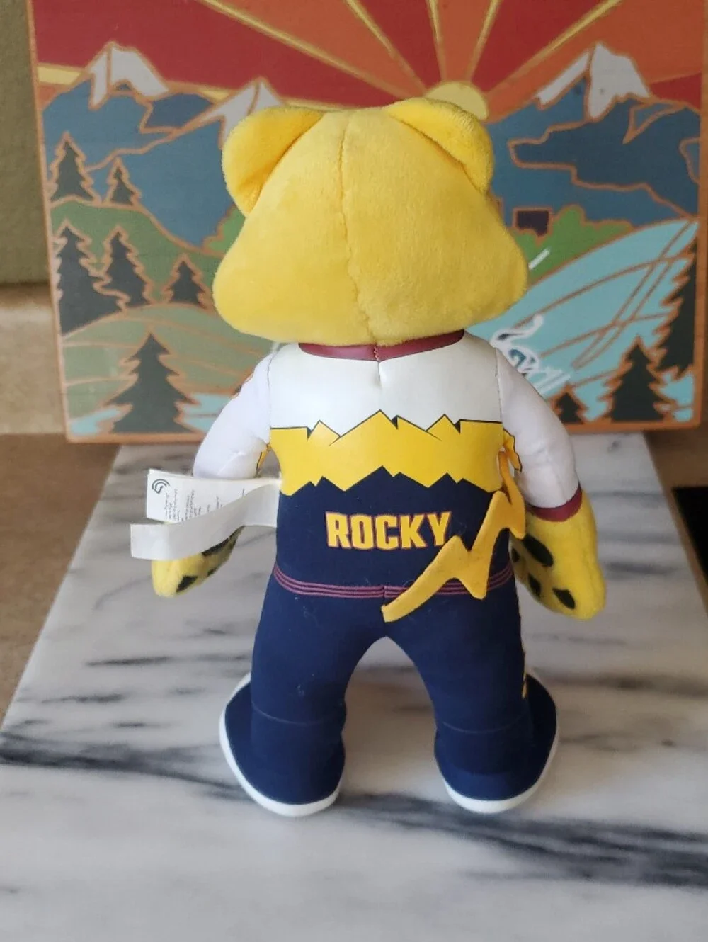 Bleacher Creature Rocky Plush Mascot Denver Nuggets